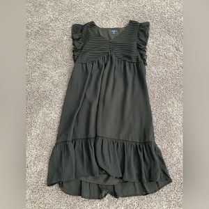 Kaari Blue V-Neck Black Lace Cocktail Dress
